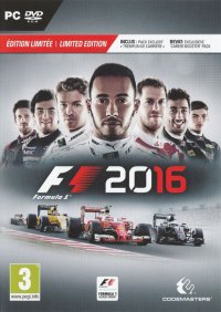 F1 2016 Xbox One box art